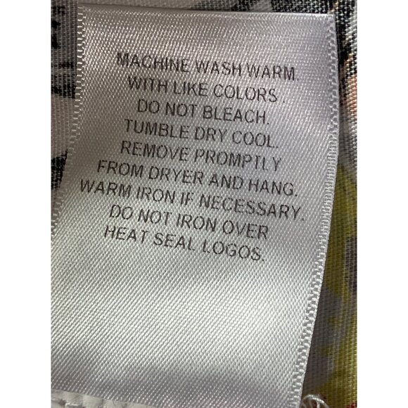 Butter-Soft Ghost Print Halloween Scrub Top L - Picture 6 of 7